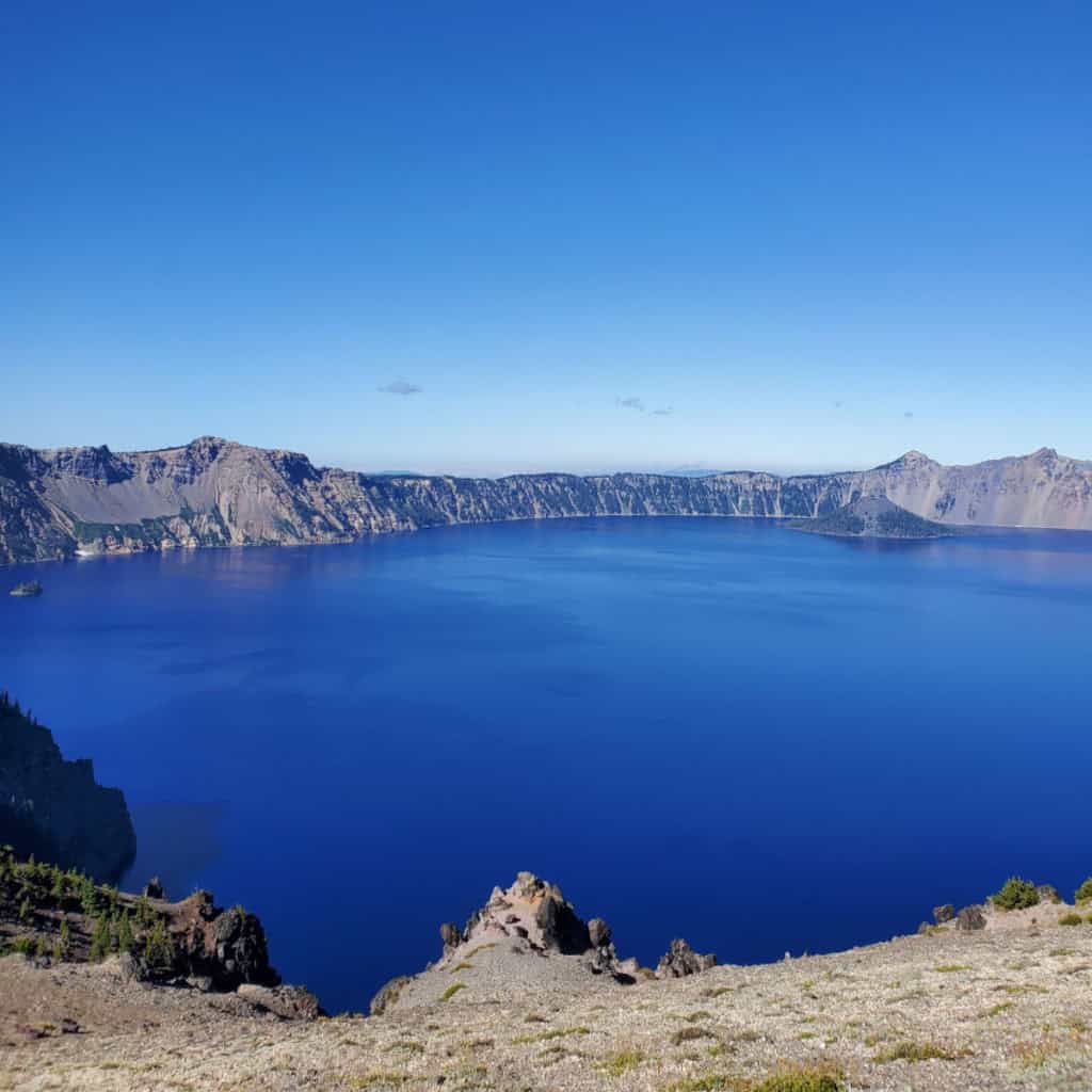 Crater Lake National Park in Oregon
