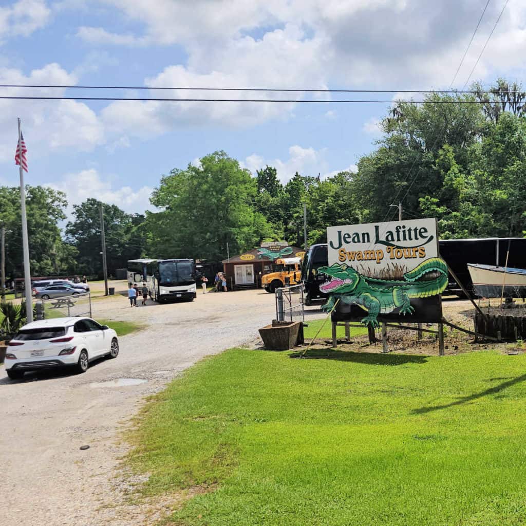 Jean Lafitte Swamp Tours entrance