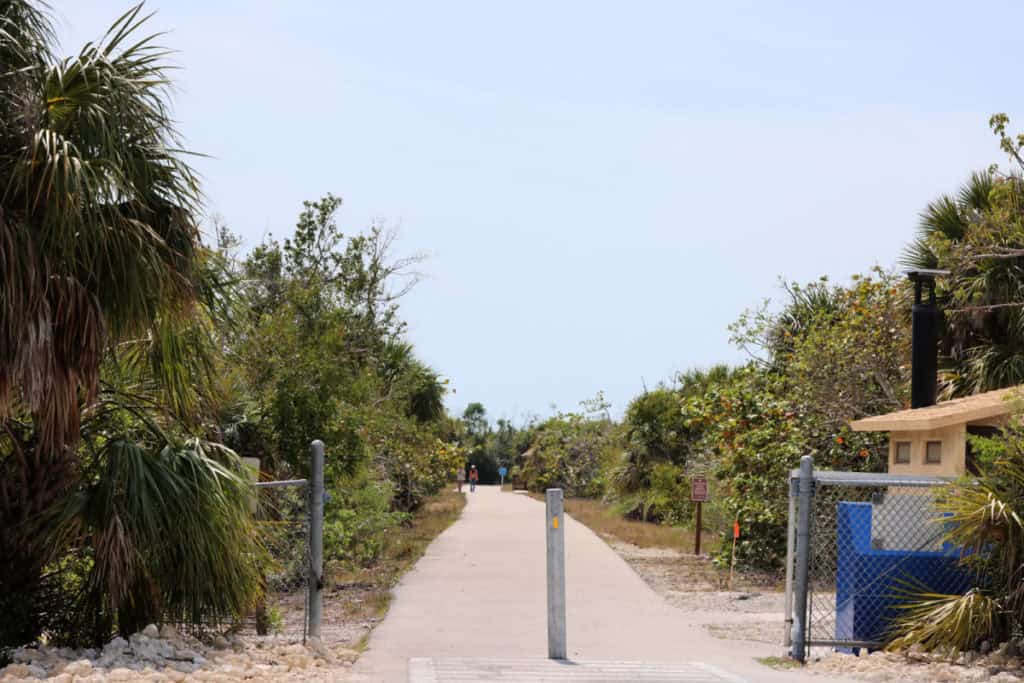 Cross Dike Trailhead at JN Ding Darling National Wildlife Refuge in Florida
