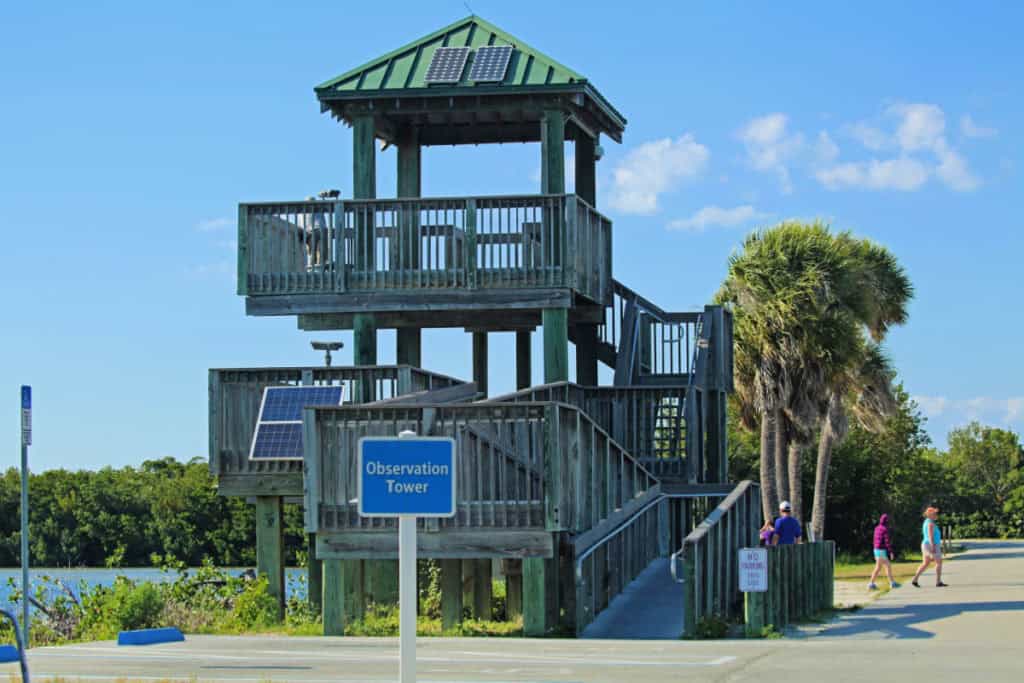 Observation tower at JN Ding Darling National Wildlife Refuge
