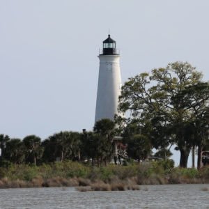 St Marks Lighthouse St Marks NWR Florida