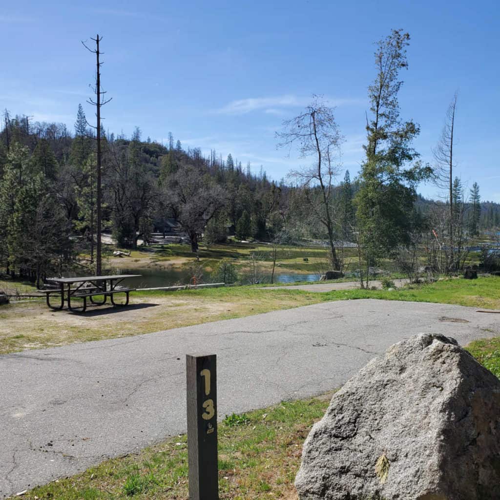 Campsite 13 Forks Campground Bass Lake California
