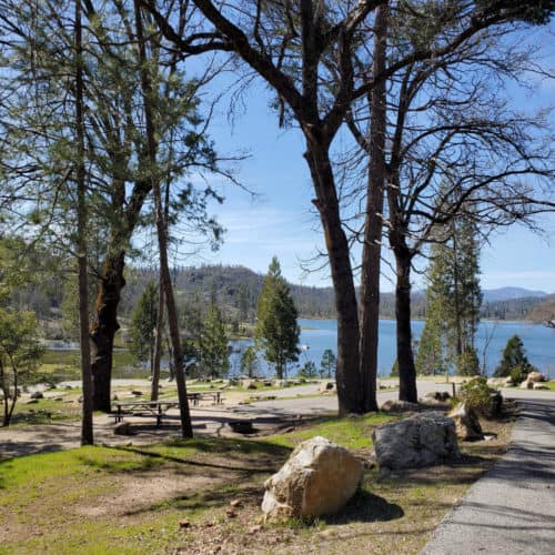 Campsite at Forks Campground Bass Lake California