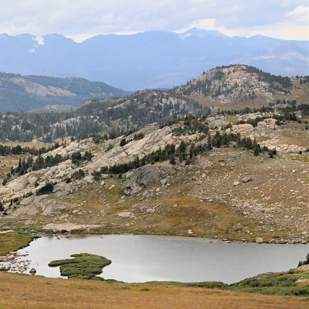 Beartooth Lake along the Beartooth Highway, Montana
