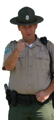 Park Ranger John in uniform