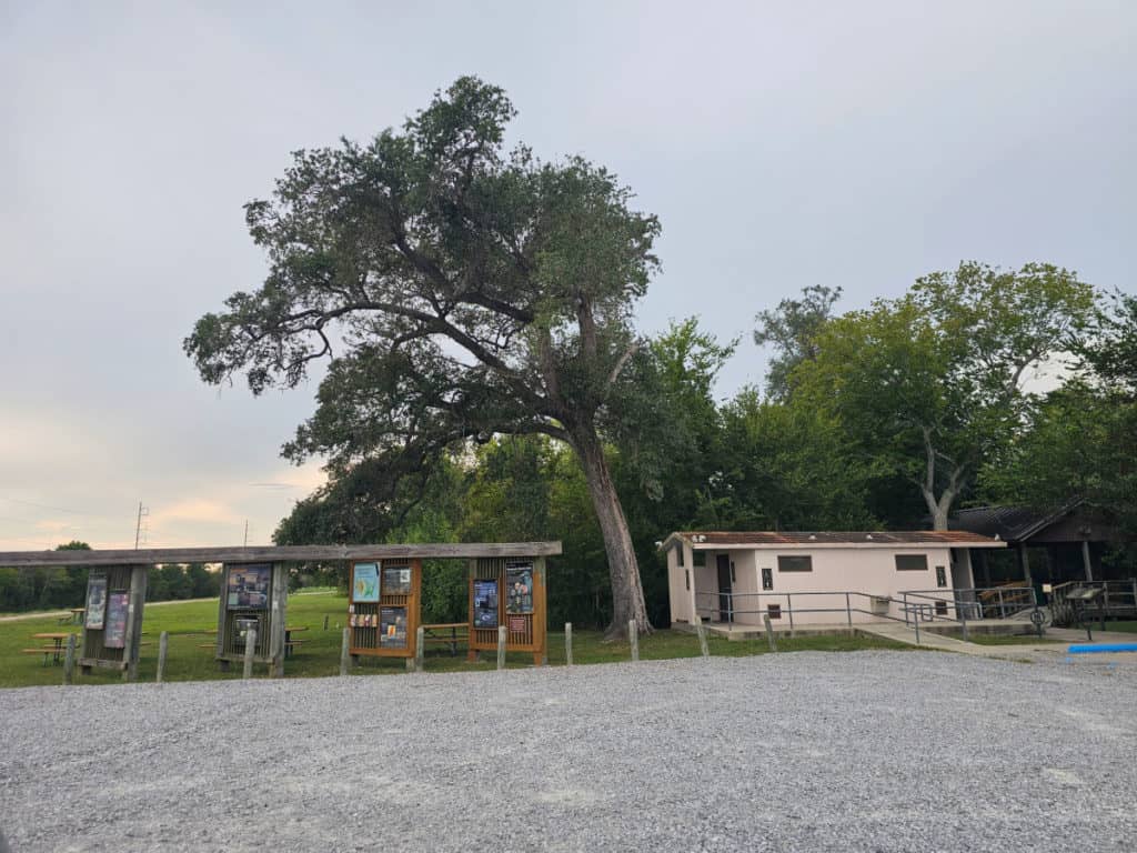 The Ridge Trail Trailhead at Bayou Sauvage NWR