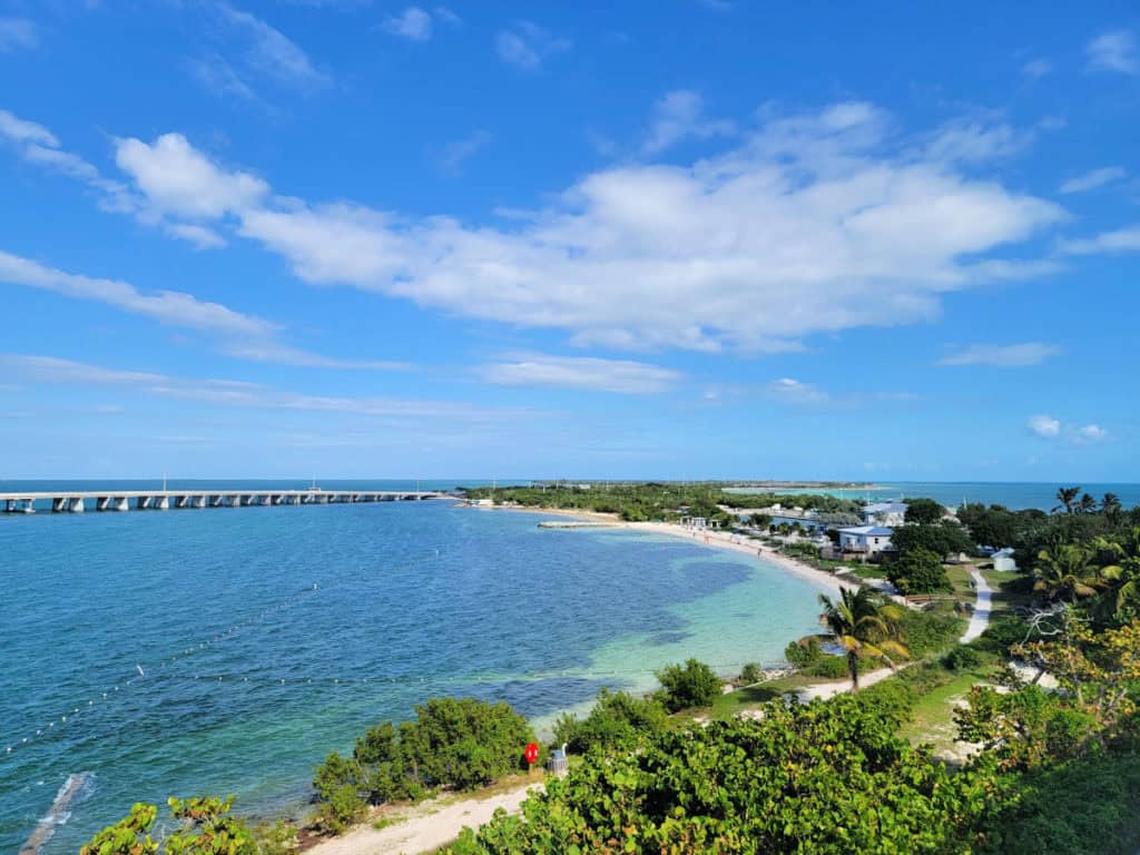 Bahia Honda State Park from bridge