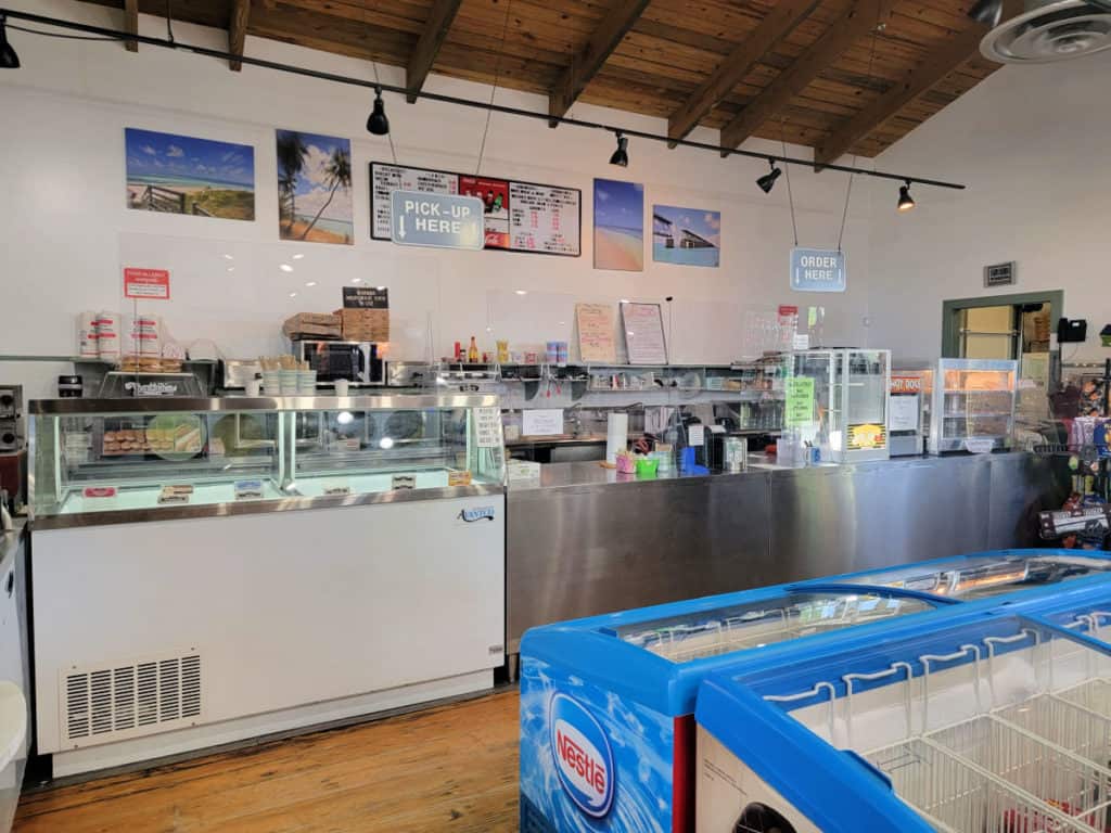 food available in the gift shop at Bahia Honda State Park