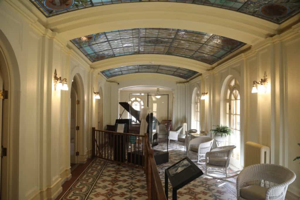 Assembly Room in bathhouse in Hot Springs National Park