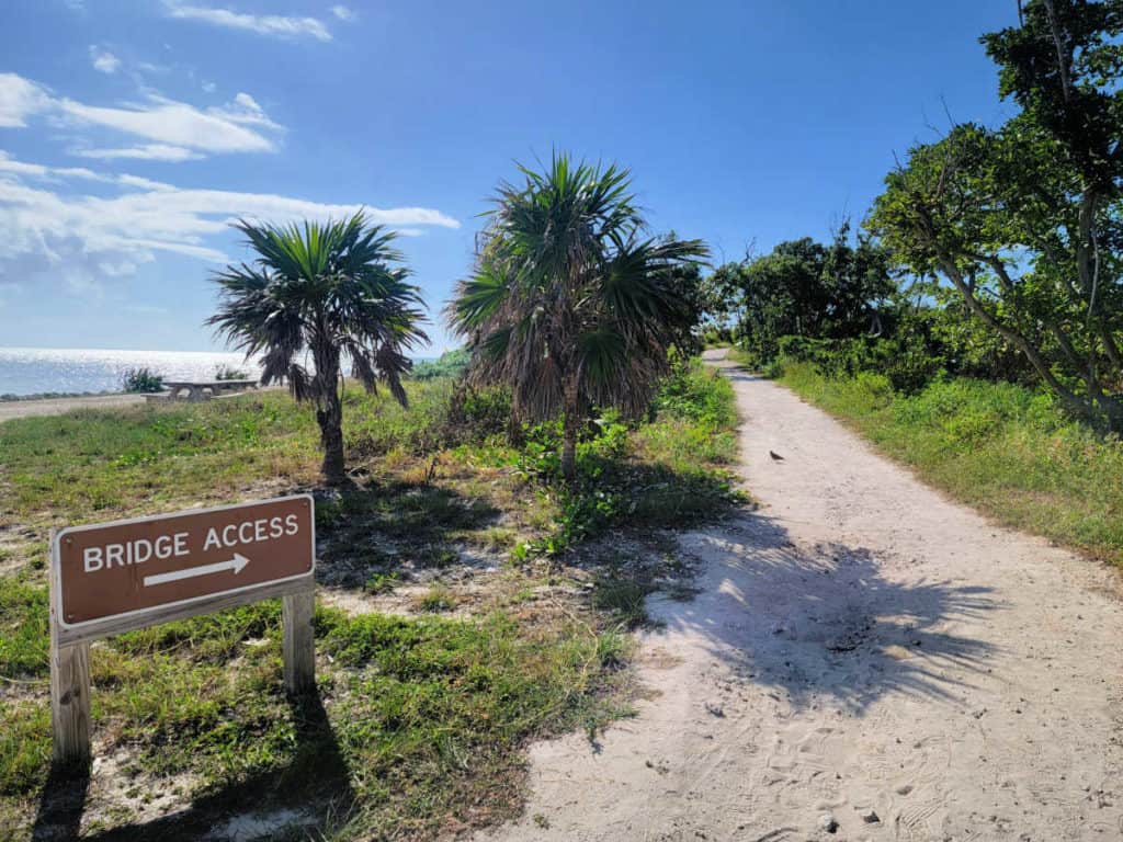 Bridge Access Trail at Bahia Honda State Park