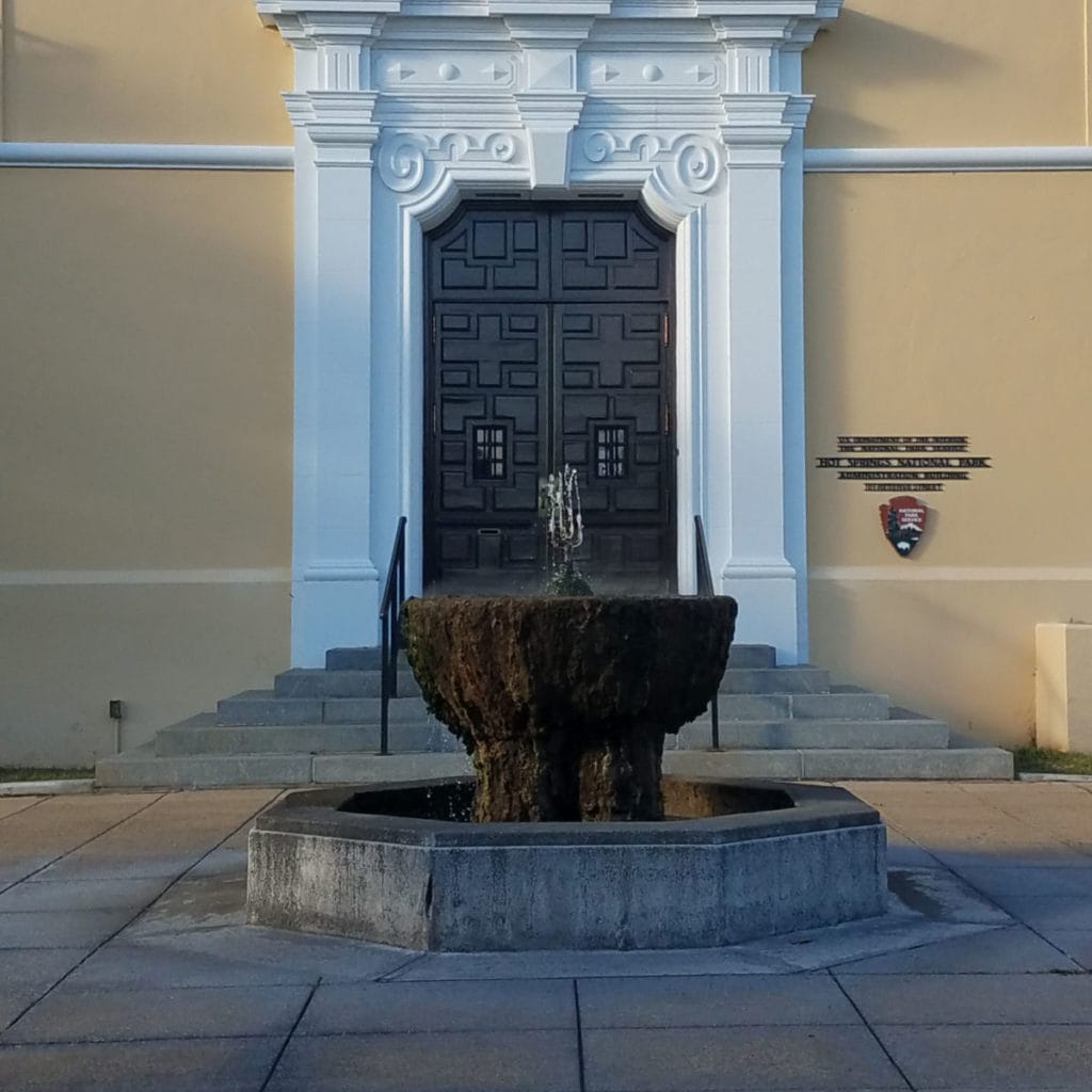 Fountain in Hot Springs National Park