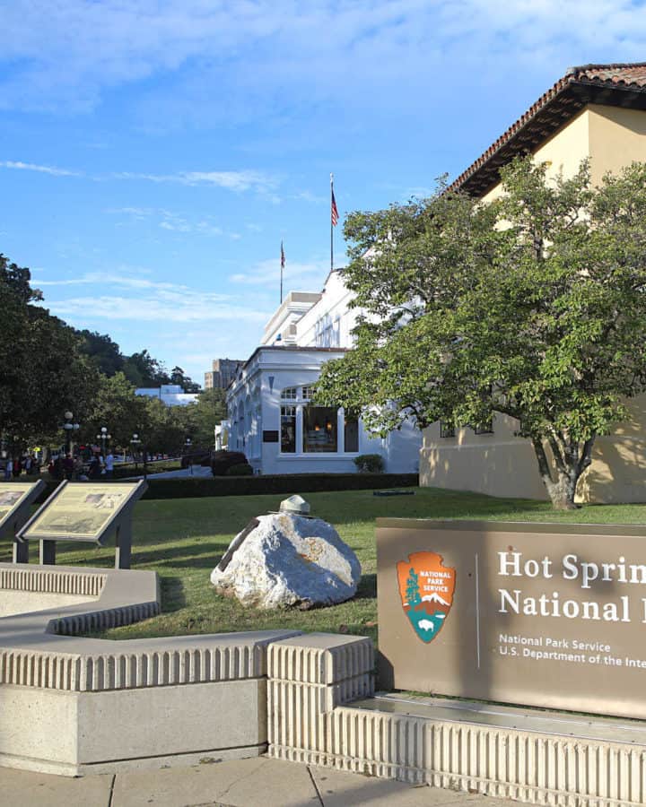 Bathhouse Row at Hot Springs National Park