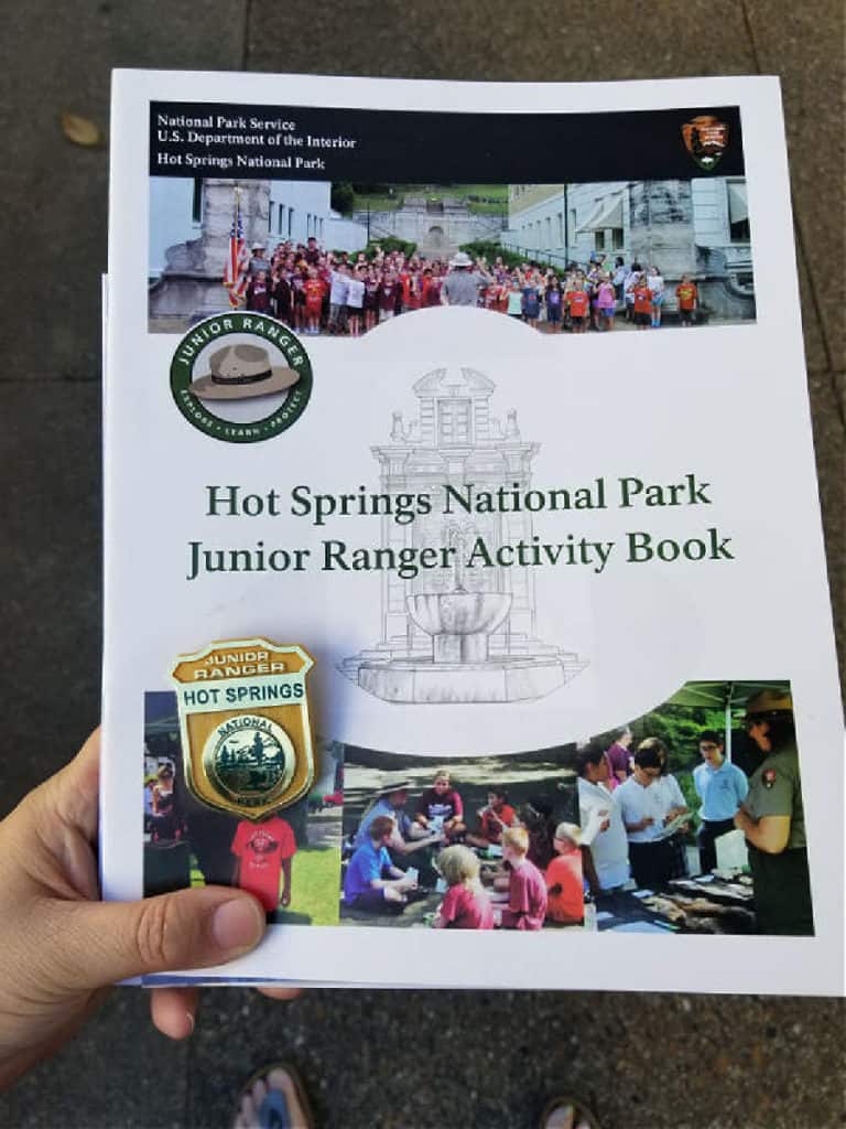 Junior Ranger Program, Hot Springs National Park, Arkansas