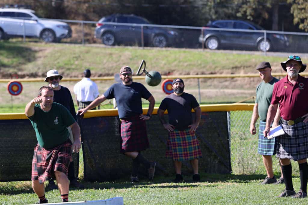 Weight for Distance at the Yosemite Highland Games