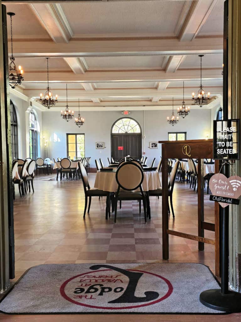 The Lodge Dining Room at Wakulla Springs