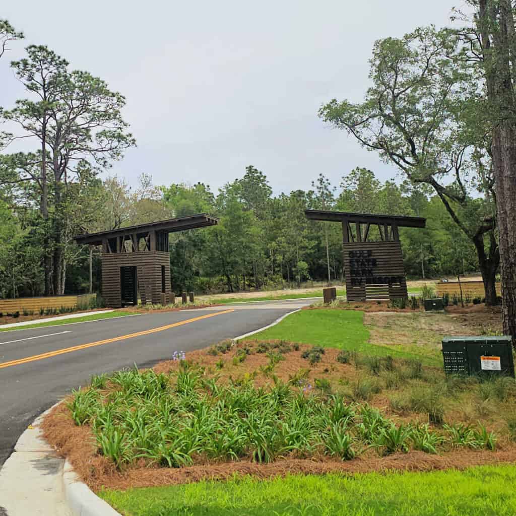 Gulf State Park Executive RV Resort Entrance