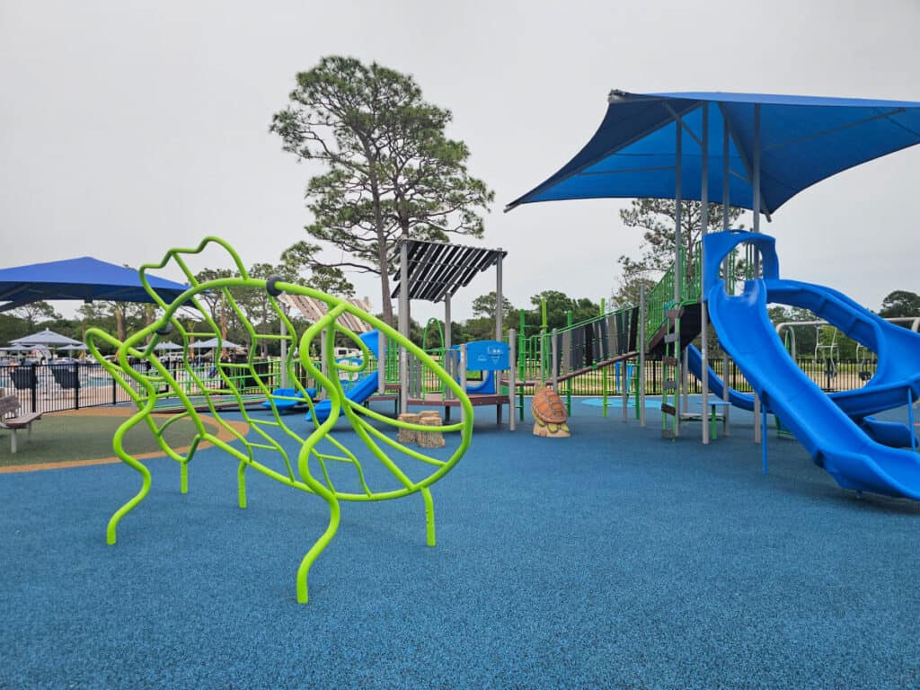 Playground at RV Resort at Gulf State Park
