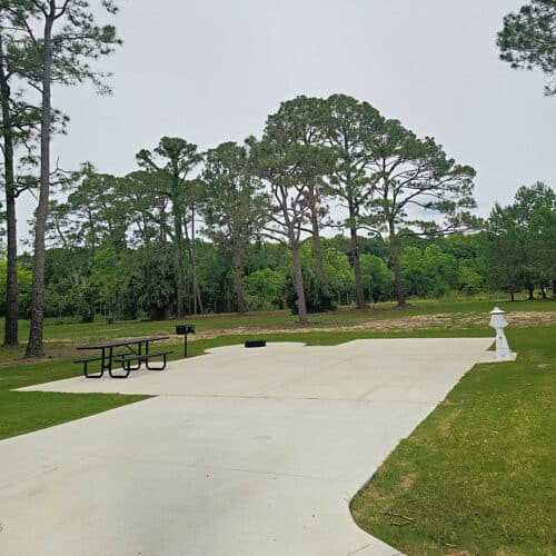 RV Campground located at Gulf State Park