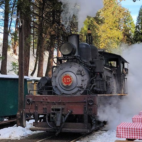 Steam Engine Yosemite Mountain Suugar Pine Railroad