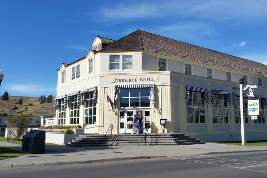 Terrace Grill at Mammoth Hot Springs