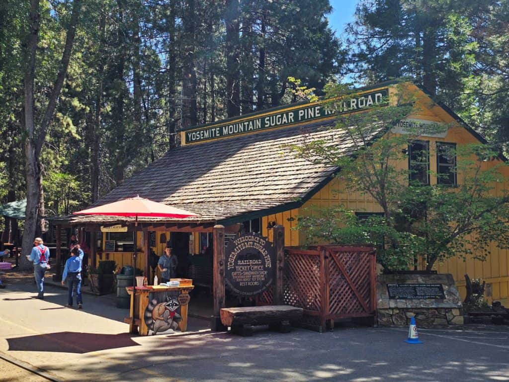 Yosemite Mountain Sugar Pine Raailroad Ticket Office