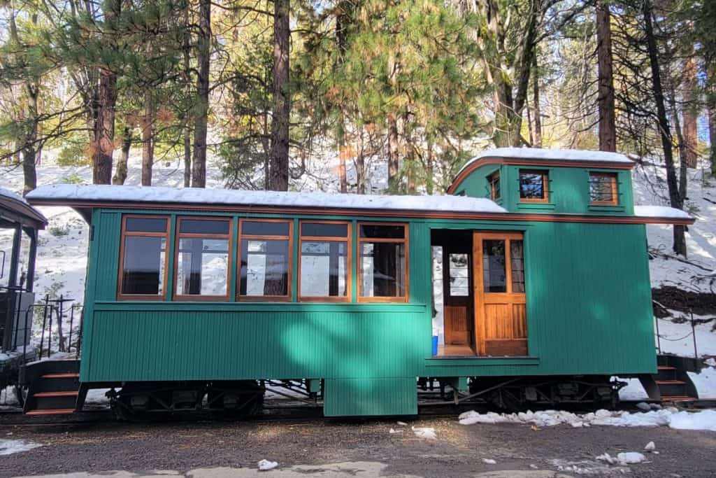 Yosemite Mountain Sugar Pine Railroad Caboose